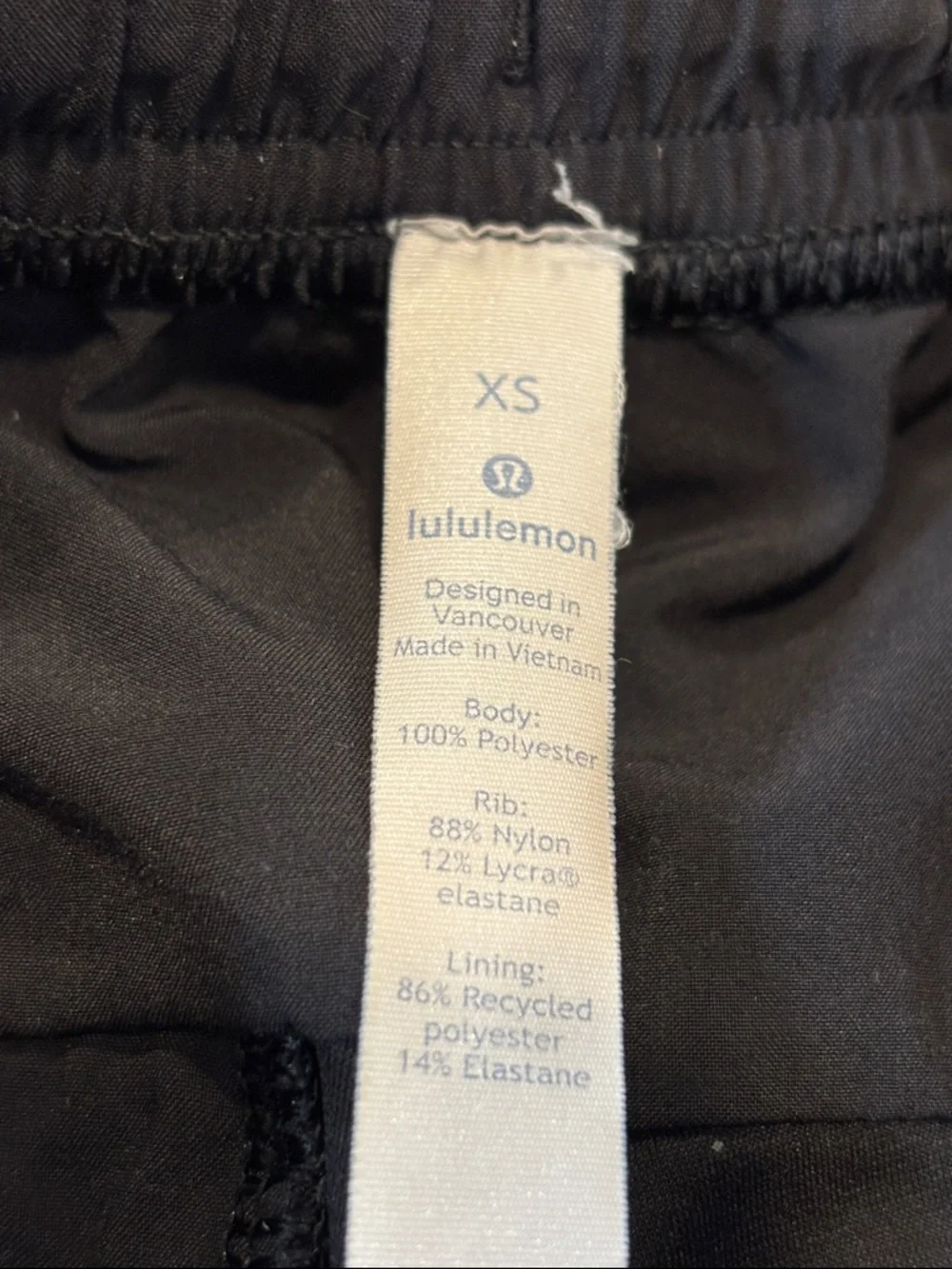Lululemon Men’s Performance Jogger in black